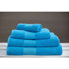 OLIMA OL450 klasszikus pamut fürdőtörölköző Olima, Caribbean Blue-70X140 lakástextília