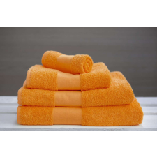 OLIMA OL450 klasszikus pamut vendégtörölköző Olima, Tennessee Orange-50X100 lakástextília