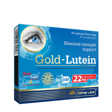 OLIMP LABS Gold Lutein - Innovatív Formula A Szemek Védelmében (30 Kapszula) vitamin és táplálékkiegészítő