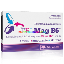 OLIMP LABS Tri-Mag-B6 30 db tabletta, 3-féle magnéziumsóval - Olimp Labs vitamin és táplálékkiegészítő