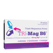 OLIMP LABS Tri-mag B6 - Szerves Magnéziumhármas (30 Tabletta) vitamin és táplálékkiegészítő