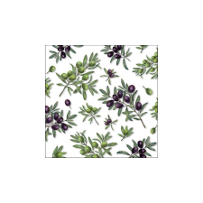Olives All Over papírszalvéta 33x33cm, 20db-os asztalterítő és szalvéta