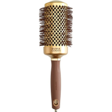 Olivia Garden Expert Shine, arany és barna, 55 mm fésű