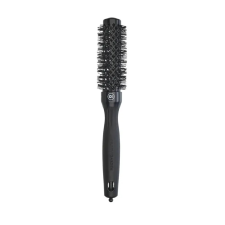 Olivia Garden Expert Shine Black Fekete Körkefe 25mm fésű