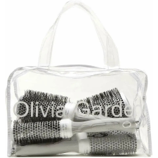 Olivia Garden Expert Shine White Kefe Szett (20+25+35+45+55) fésű