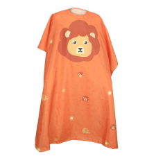 Olivia Garden Kids Cutting Cape Leo Orange (Hajvágókendő gyerekeknek) hajvágó kendő