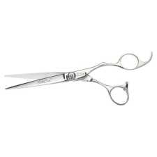  Olivia Garden SilkCut Professional fodrászolló 6,5 hüvelyk - 17 cm, szürke hajvágó olló