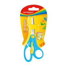 Olló 13 cm tompa fejű keyroad for kids vegyes színek olló