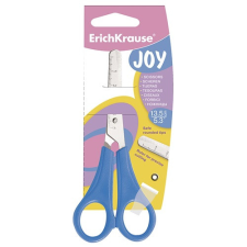  Olló ErichKrause 13,5 cm iskolai kerek bliszeteres Joy olló