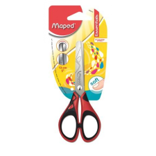 Olló, iskolai, 13 cm, MAPED "Essentials Soft" olló