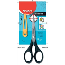 Olló, iskolai, 13 cm, MAPED "Genius" olló