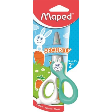 Olló, óvodai, 12 cm, műanyag él, MAPED "Kidikut" olló