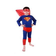 Olma Superman jelmez gyerekeknek, kék 7-9 éves korig 130-140 cm jelmez
