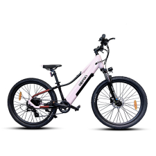 Olpran 26" E-MTB Pluma rózsaszín/fekete/piros elektromos kerékpár