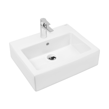 Oltens Susa mosdótál 50x41 cm négyszögletes fehér 41403000 fürdőkellék
