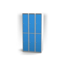  Öltözőszekrény - szürke / kék 4915 bútor