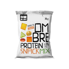 OM Made OM Made protein snack földimogyoróval és csicseriborsóval 70 g reform élelmiszer