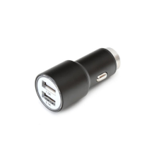 Omega USB 2 portos autós töltő (5V / 2.1A) - Fekete mobiltelefon kellék