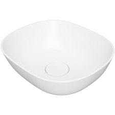 Omnires Silk M+ mosdótál 40x35 cm négyszögletes fehér SILK400BP fürdőkellék