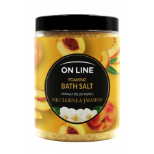 On Line On Line fürdősó őszibarack és jázmin 1200 g tusfürdők
