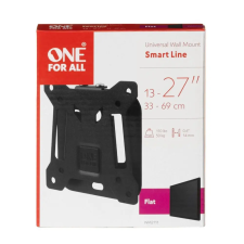 One for All WM 2111 68,6 cm (27") Fekete tv állvány és fali konzol
