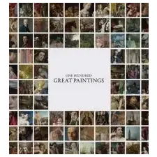  One Hundred Great Paintings – Louise Govier idegen nyelvű könyv