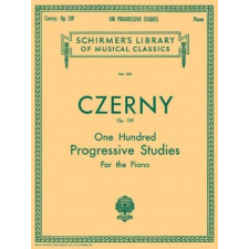  One Hundred Progressive Studies for the Piano – Max Vogrich idegen nyelvű könyv