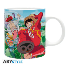 One Piece bögre 320 ml Luffy &amp; Vegapunk bögrék, csészék