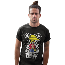 One Piece Portre Luffy - Férfi Póló férfi póló