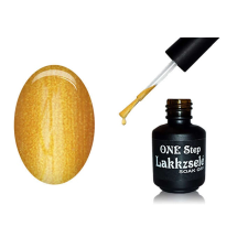 ONE step géllakk 5ml #079 Csillámos őszarany lakk zselé