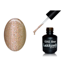 ONE step géllakk 5ml #147 Csillámos sötétezüst lakk zselé