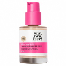 ONE.TWO.FREE! Hyaluronic Glow BB Fluid Natural Krém 30 ml arckrém