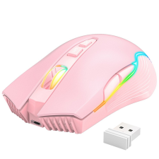 ONIKUMA CW905S RGB Wireless Gaming Egér - Rózsaszín (SUNS0283-PI) egér