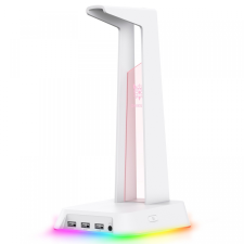 ONIKUMA ST2 RGB Fejhallgató Állvány - Fehér (ON-ST2/WE) fejhallgató állvány
