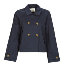 Only Ballonkabátok ONLAPRIL SHORT TRENCHCOAT CC Tengerész EU L