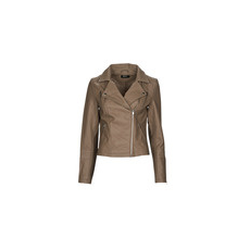 Only Bőrkabátok  ONLGEMMA FAUX LEATHER BIKER Barna DE 34