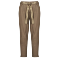 Only Chino nadrágok / Carrot nadrágok ONLRITA LOOSE CHECK LYREX BELT PANT TLR Barna EU M / 32