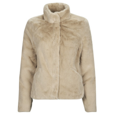 Only Dzsekik ONLNEWVIDA FAUX FUR JACKET CC OTW Bézs EU M