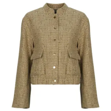 Only Dzsekik ONLNUMO L/S BOUCLE Bézs DE 38