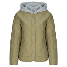 Only Dzsekik ONLRISSO LIFE HOOD QUILT JACKET Zöld EU L női dzseki, kabát