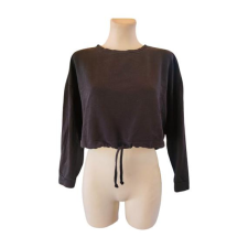  Only fekete női rövid pulóver (méret: M) női pulóver, kardigán