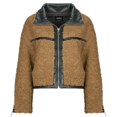 Only Kabátok ONLPATTI LIFE TEDDY Barna EU M