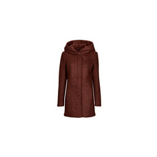 Only Kabátok ONLSEDONA BOUCLE WOOL COAT OTW NOOS Piros EU M női dzseki, kabát