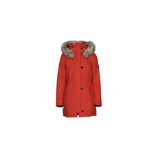 Only Parka kabátok ONLIRIS FUR WINTER PARKA CC OTW Piros EU S