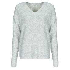 Only Pulóverek ONLCAMILLA V-NECK Szürke EU S