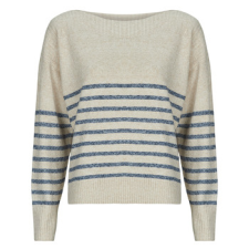 Only Pulóverek ONLGLORY LIFE LS BOATNECK Bézs EU L női pulóver, kardigán