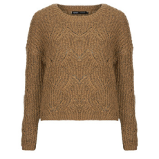 Only Pulóverek ONLHANJA LS GLITTER Barna EU S