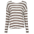 Only Pulóverek ONLLIRA L/S STRING TOP JRS Bézs M