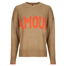 Only Pulóverek ONLNEW AMOUR Barna EU XS
