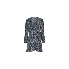 Only Rövid ruhák ONLCARLY L/S WRAP SHORT DRESS Tengerész DE 36 női ruha
